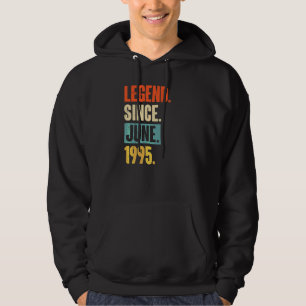 Legend Seit Juni 1995 27 Jahre alt 27. Geburtstag Hoodie