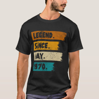 Legend Seit Mai 1970 T-Shirt