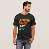 Legend seit Mai 1979 Geburtsdatum T-Shirt (Vorne ganz)
