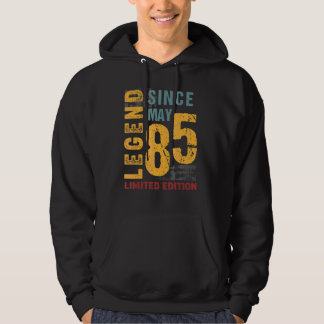 Legend seit Mai 1985 für 37 Jahre alt 37. Geburtst Hoodie