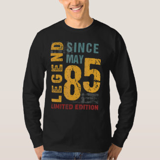 Legend seit Mai 1985 für 37 Jahre alt 37. Geburtst T-Shirt