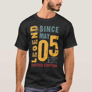 Legend seit Mai 2005 für 17 Jahre alt 17. T-Shirt