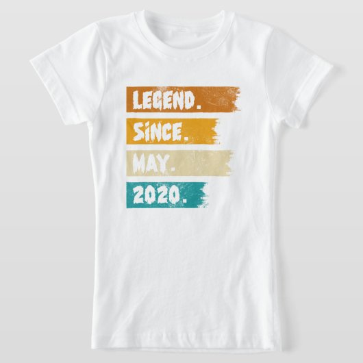 Legend Seit Mai 2020 T-Shirt (Ablage )