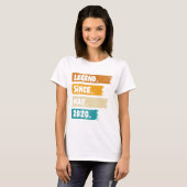 Legend Seit Mai 2020 T-Shirt (Vorne ganz)