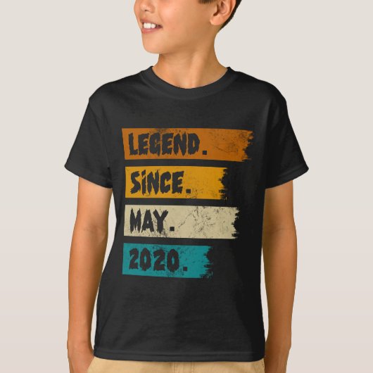 Legend Seit Mai 2020 T-Shirt (Vorderseite)