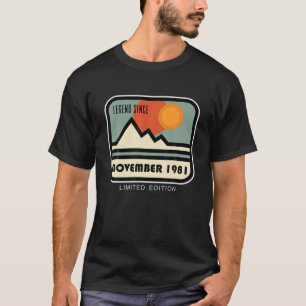 LEGEND SEIT NOVEMBER 1981 - FUNNY 40. T-Shirt