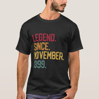 Legend Seit November 1999 21St Geburtstagsgeschenk T-Shirt