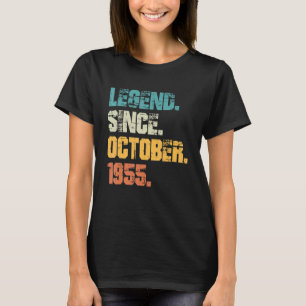 Legend Seit Oktober 1955 67. Geburtstag 67 Jahre T-Shirt