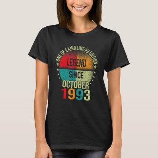 Legend Seit Oktober 1993 29 Jahre alt 29. Geburtst T-Shirt