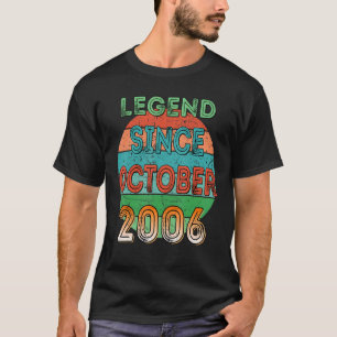 Legend Seit Oktober 2006 16. Geburtstag T-Shirt