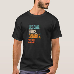Legend Seit Oktober 2020 2. Geburtstag T-Shirt