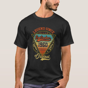 Legend Seit September 1960 61St Birthday Limited T-Shirt