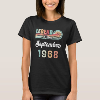 Legend Seit September 1968 54 Jahre alt Vintag B T-Shirt