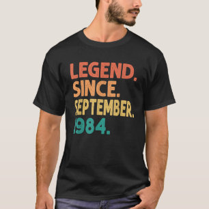Legend Seit September 1984 38. Geburtstagsgeschenk T-Shirt