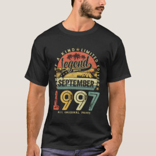 Legend Seit September 1997 26. Geburtstagsgeschenk T-Shirt