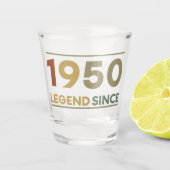 Legend Since 1950 Schnapsglas (Vorderseite)