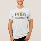 Legend Since 1950 Tri-Blend Shirt (Vorderseite)