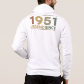 Legend Since 1951 Hoodie (Rückseite)