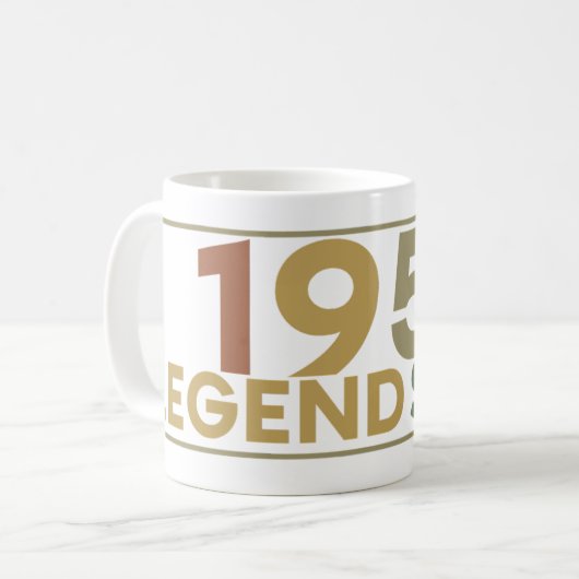 Legend Since 1951 Kaffeetasse (Vorderseite Links)