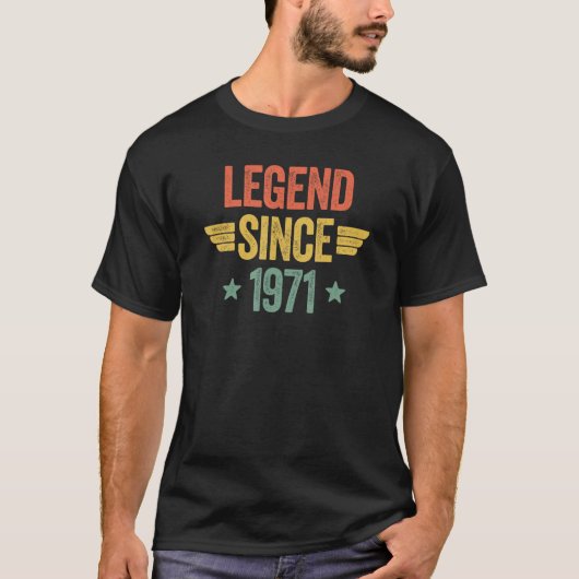Legend Since 1971 T-Shirt (Vorderseite)
