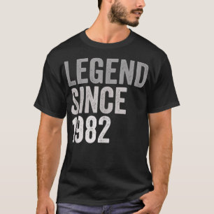 Legend SInce 1982 Funny 39 Years Old 39 th Birthda T-Shirt