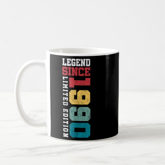Legend Since 1990 Limited Edition 35 Year Old 35th Kaffeetasse (Links)