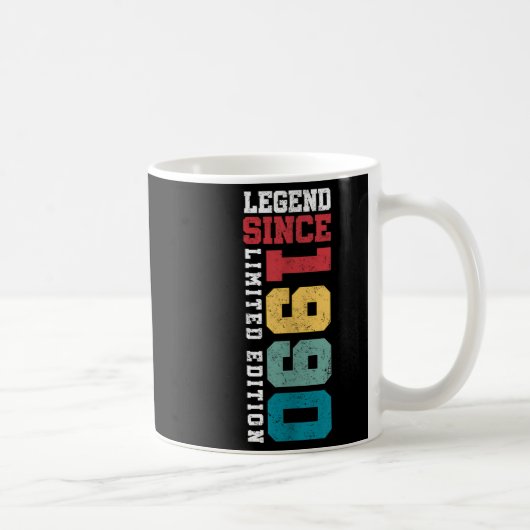 Legend Since 1990 Limited Edition 35 Year Old 35th Kaffeetasse (Rechts)