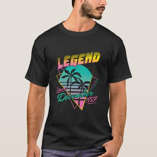 Legend Since December 1927 T-Shirt (Vorderseite)