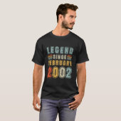Legend Since February 2002 21 T-Shirt (Vorne ganz)