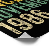 Legend Since November 1986 &# th Birthday &#  Ye Poster (Ecke)