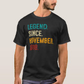 Legend Since November 2018 4th Birthday  4 Years O T-Shirt (Vorderseite)