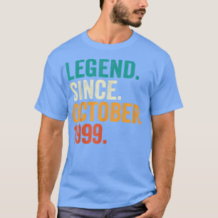 Legend Since October 1999 23 Years Old Gifts 23rd T-Shirt