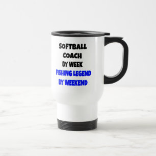 Legend Softball Coach Reisebecher