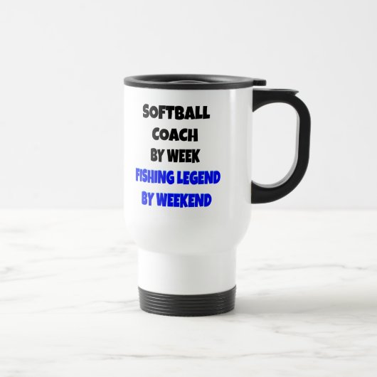 Legend Softball Coach Reisebecher (Rechts)
