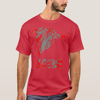 Legend Spartan Helmet Red Gym Motivation F T-Shirt