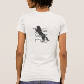 Legend T - Shirt Wild Mustang "Merlot" (Rückseite)