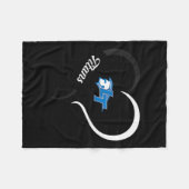 Legend Titans Logo Halb Herz Slogan Hs Fleecedecke (Vorderseite (Horizontal))