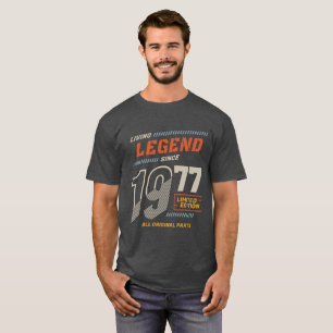 Legend Vintag seit 1977 Limited Edition T-Shirt