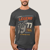 Legend Vintag seit 1977 Limited Edition T-Shirt (Vorderseite)