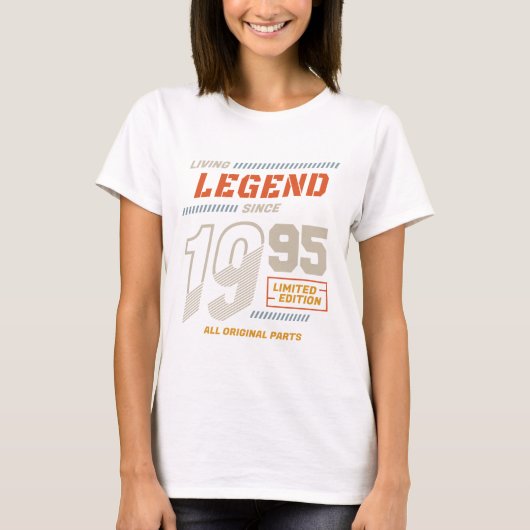 Legend Vintag seit 1995 Limited Edition T-Shirt (Vorderseite)