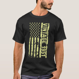 Legend Vintage US-Flagge seit 1951 für Männer Frau T-Shirt