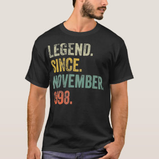 Legend zum 23. Geburtstag 1998 seit 1. November T-Shirt