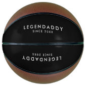 Legendaddy for Legendary Dads simple minimalist Basketball (Vorderseite)