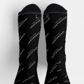 Legendaddy for Legendary Dads simple minimalist  Socken (Oben)