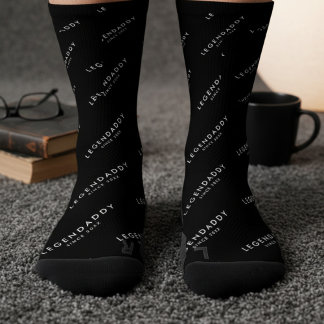 Legendaddy für legendäre Väter einfaches minimalis Socken