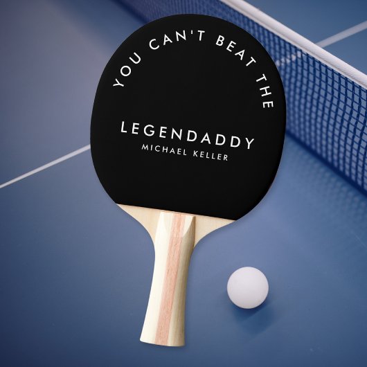 Legendaddy für legendäre Vater Spaß minimalistisch Tischtennis Schläger