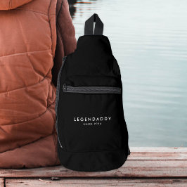 Legendaddy seit für den legendären Vater Minimalis Crossbody Bag