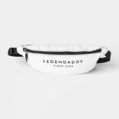 Legendaddy seit für legendäre Vater minimalistisch Bauchtasche (Vorderseite)