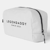 Legendaddy seit für legendäre Vater minimalistisch Waschbeutel (Rechte Ecke)