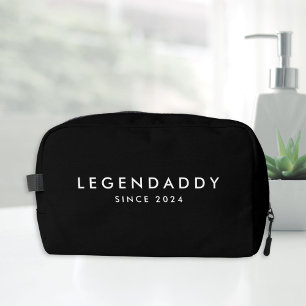Legendaddy seit für legendäre Vater minimalistisch Waschbeutel